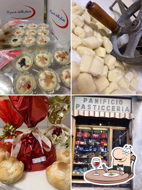 Platti al Panificio Pasticceria Maierna