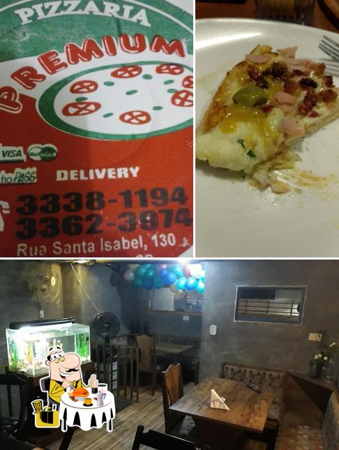Comida em Premium Pizza & Bar