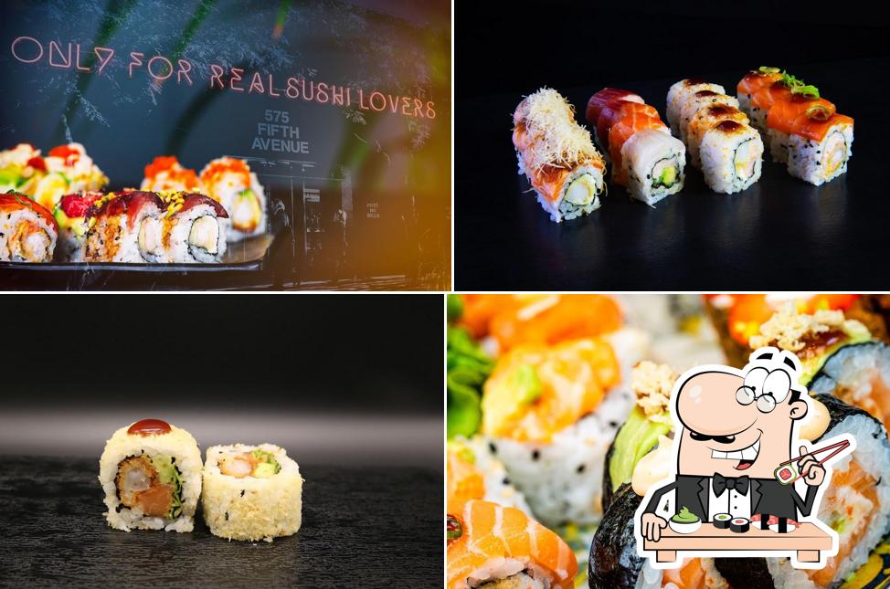 Ordina le diverse opzioni di sushi