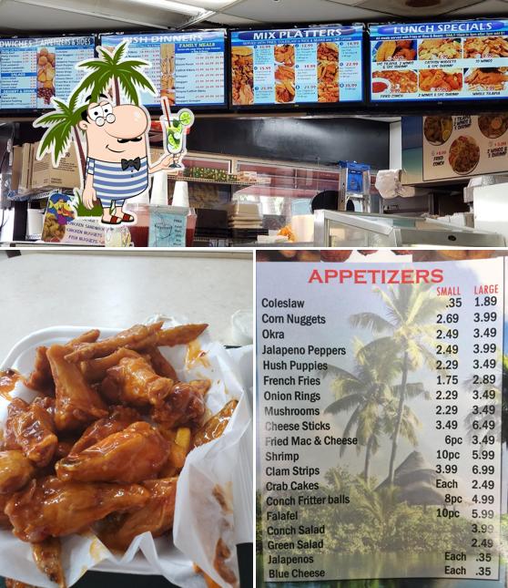Tilapia Fish and Chicken in Pompano Beach Restaurant menu and reviews