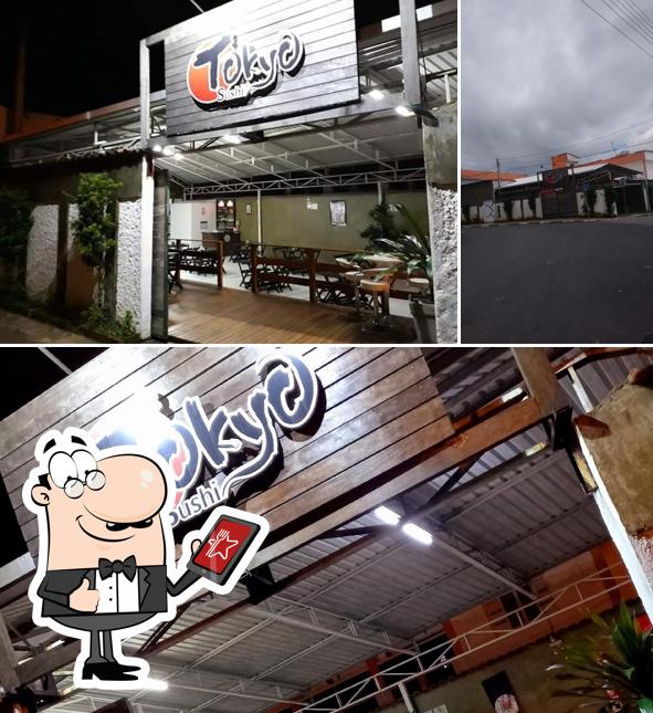 O exterior do Tokyo Sushi Registro