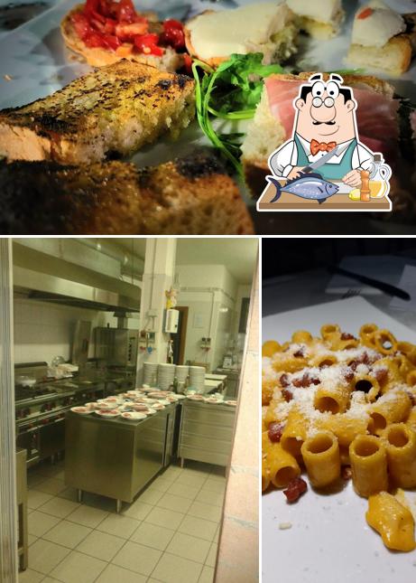 Salmone grigliato al Ristorante Belvedere