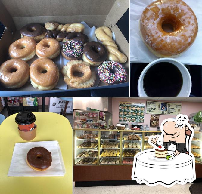 "Donuts King bakery" предлагает большое количество сладких блюд