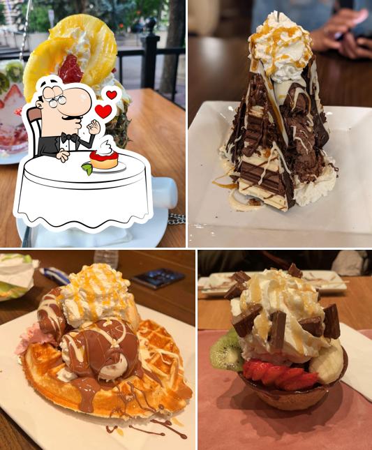 Chocoland Cafe sert un nombre de plats sucrés