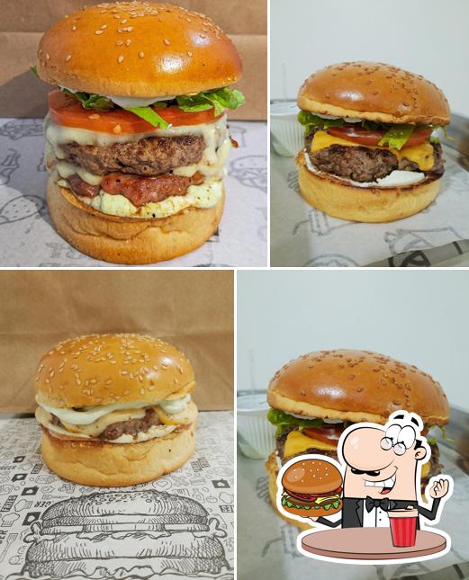 Hambúrguer em Empório Burguer