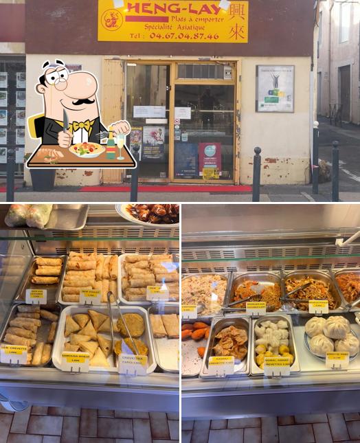 Estas son las fotos que muestran comida y interior en Restaurant Heng-Lay