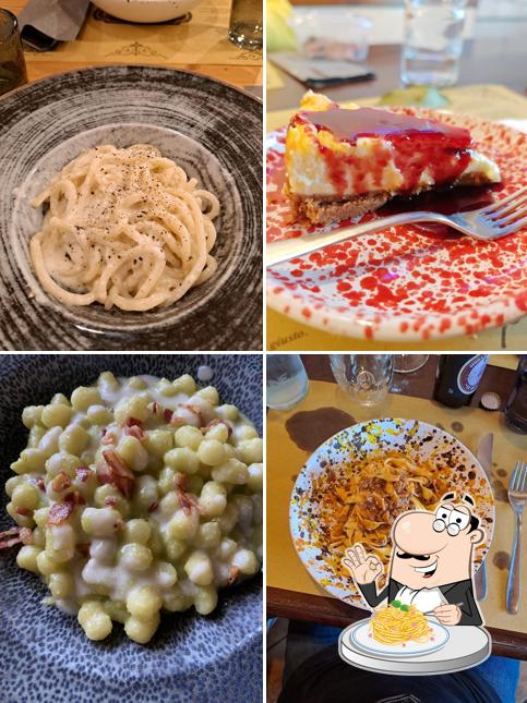 Spaghetti alla carbonara al Il Minestraio