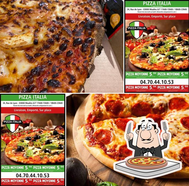 Commandez des pizzas à Pizza Italia