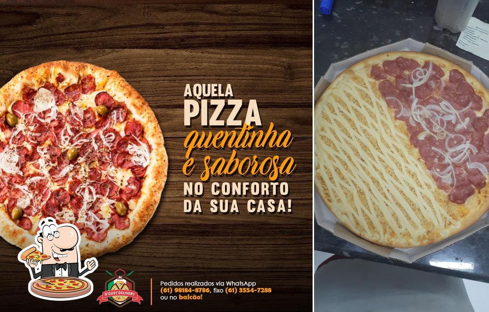 Consiga pizza no D'Gust Pizzaria - Brasília