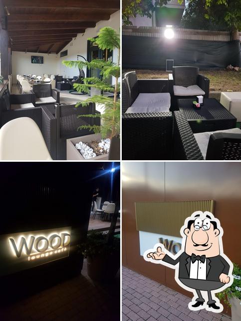 Dai un'occhiata agli interni di Wood Lounge Cafè