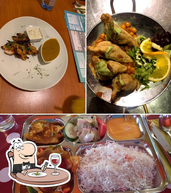 Comida en Indisches Restaurant Ganesha Heilbronn