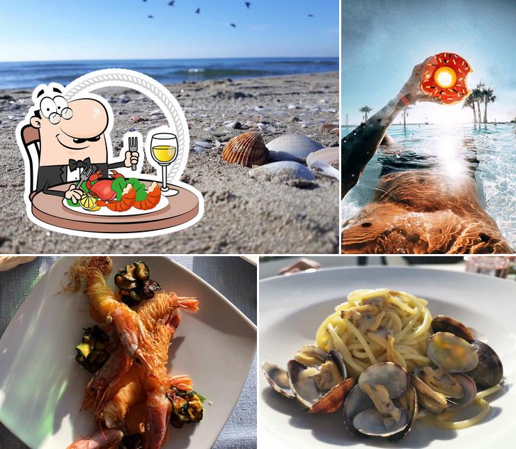 Prenditi la cucina di mare a Vittoria Beach Club