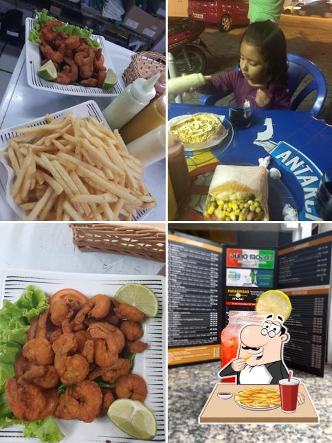 Batata frita em Bidusky Lanches