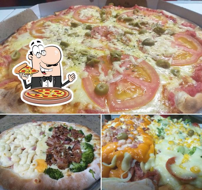 Experimente pizza no Kairos Pizzaria