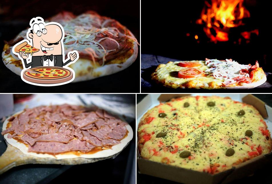 Experimente diferentes variedades de pizza