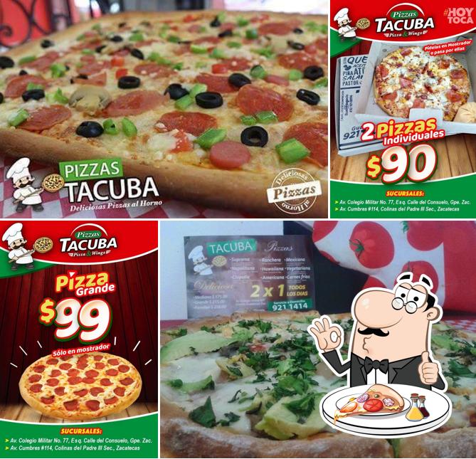 At Pizzas Tacuba Guadalupe Zacatecas, you can enjoy pizza