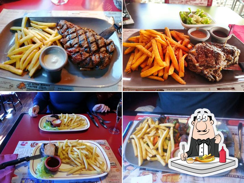 A Buffalo Grill Pleurtuit vous pouvez profiter des frites, des pommes frites