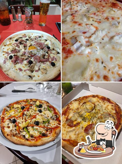 A Taormina Pizzeria, vous pouvez déguster des pizzas