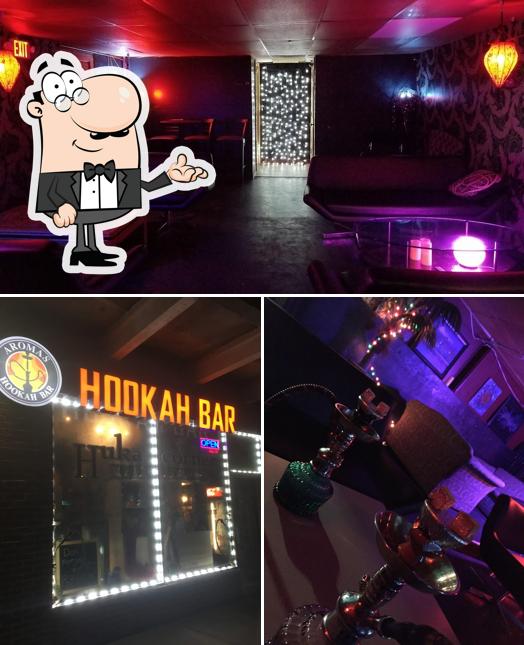 Aromas Hookah Bar in DeKalb Restaurant menu and reviews