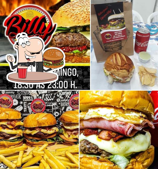 Consiga um hambúrguer no Billy Burger