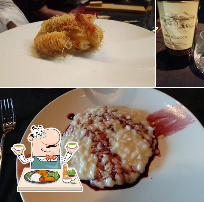 Questa è la immagine che presenta la cibo e alcol di Ferrocinto