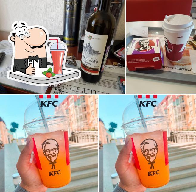 Disfrutra de una bebida en KFC
