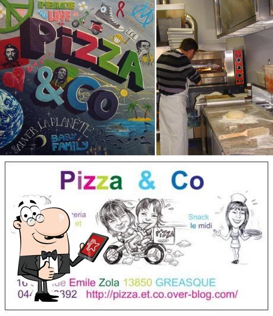 Voici une photo de Pizza & co