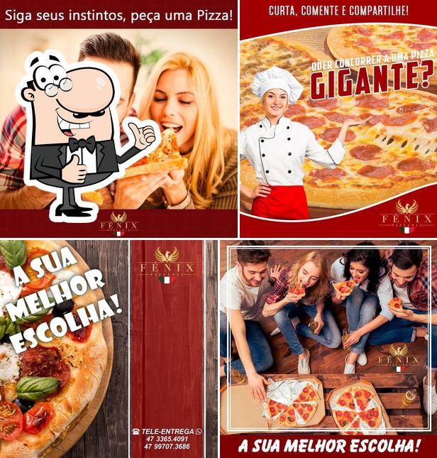 Look at the picture of Pizzaria fênix