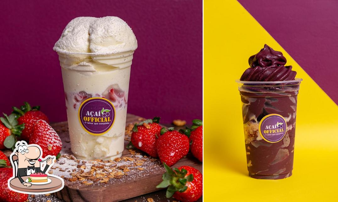 Açaí Official (Gama Shopping) provê uma gama de pratos doces