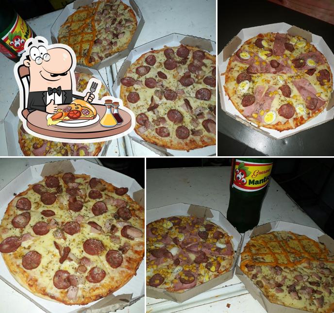 Consiga pizza no Vermelhinho Lanches