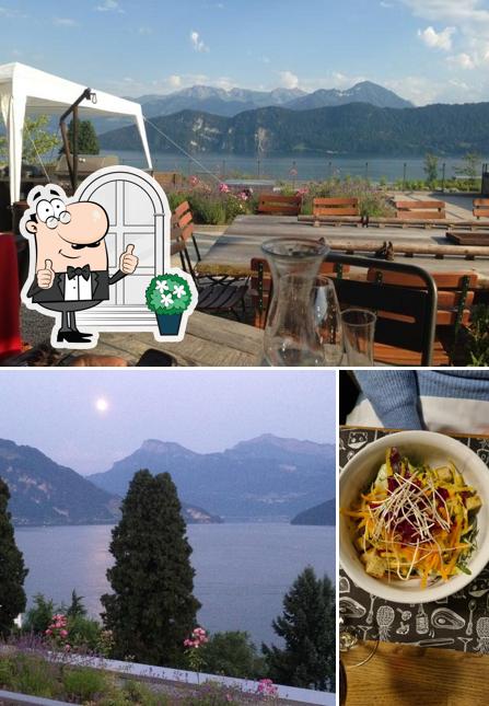 Gli esterni di Restaurant Alpenblick Weggis