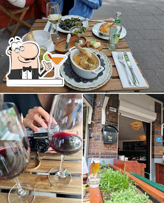 В Bistrot-Bar Frère есть напитки, еда и многое другое