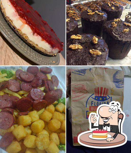 Bolo de queijo em Flórida Burger Gourmet
