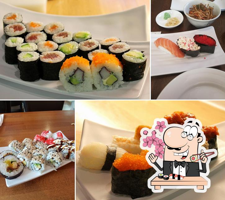 Choisissez de nombreuses options de sushi