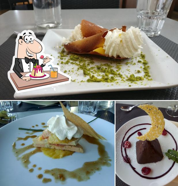 O2 Restaurant - Téléphérique Grenoble offre une éventail de desserts