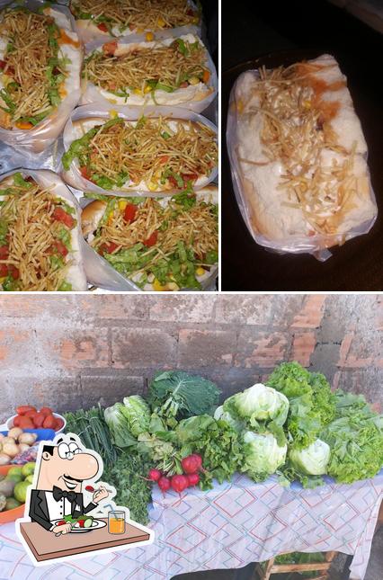 Nathiele lanches e verduras