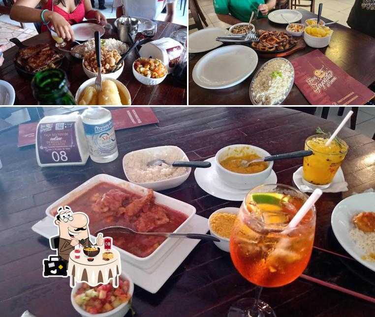 Platos en Fava e Feijoada do Cacau