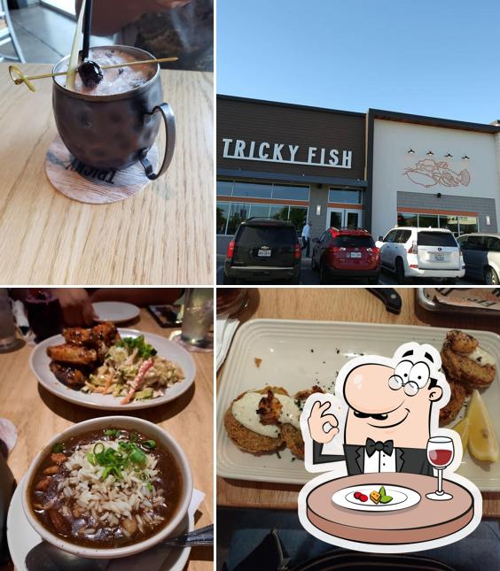 Tricky Fish, 5917 Convair Dr 301 in Fort Worth Restaurant menu and