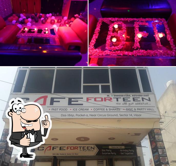 Here's an image of Cafe forteen