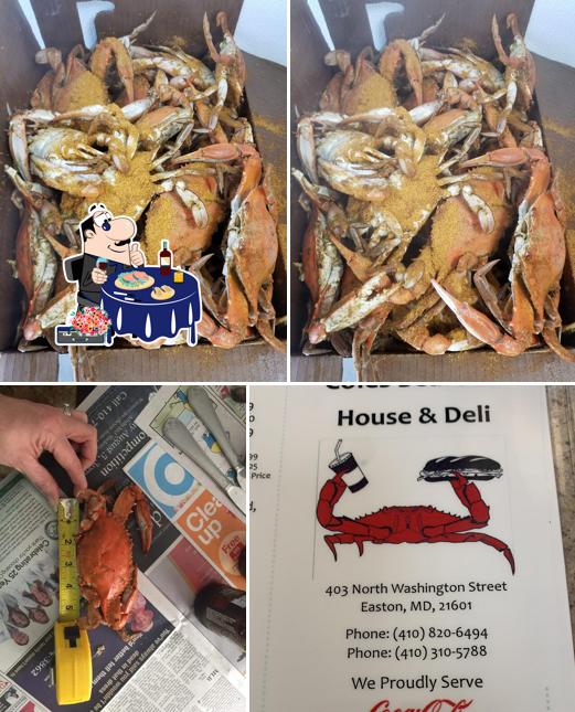 Cole's Seafood House & Deli in Easton Restaurant menu and reviews