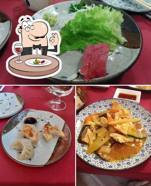 Food at Ok Sushi Restaurant