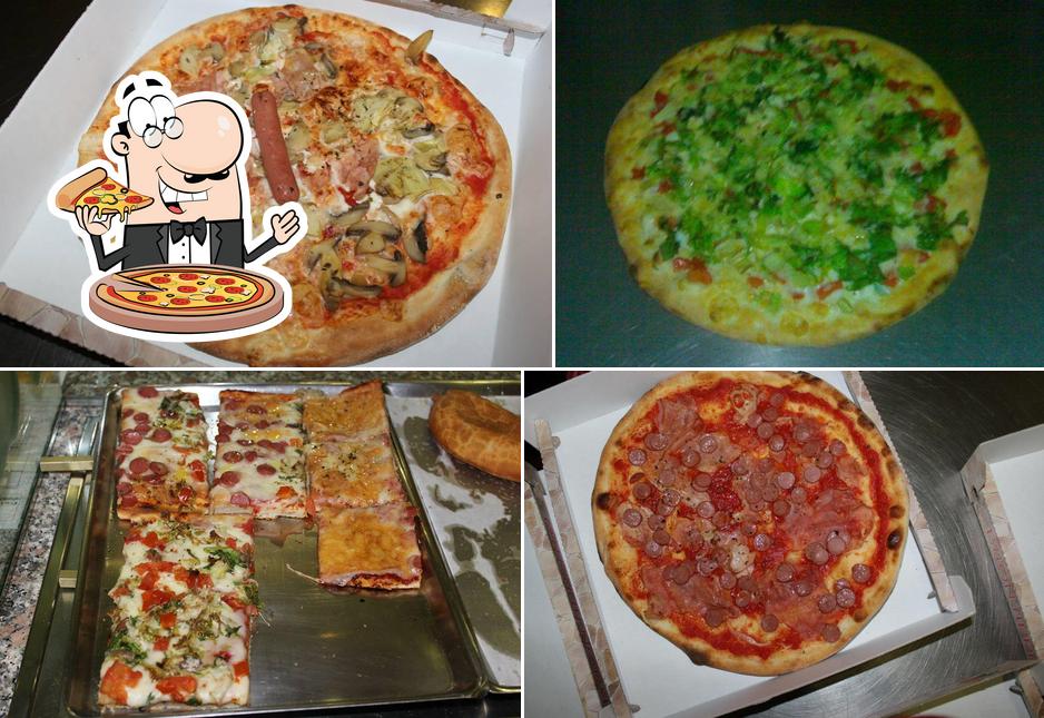 Ordina tra le molte varianti di pizza