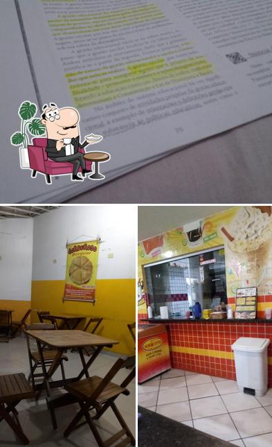O interior do Gorduroso Burguer