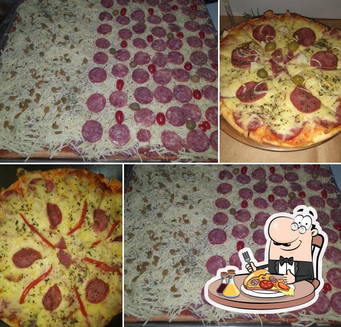 Consiga pizza no Jujuba Doces E Salgados