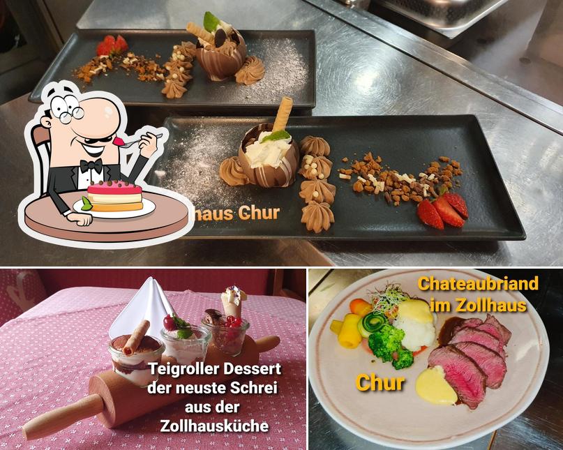 Zollhaus provides a range of sweet dishes
