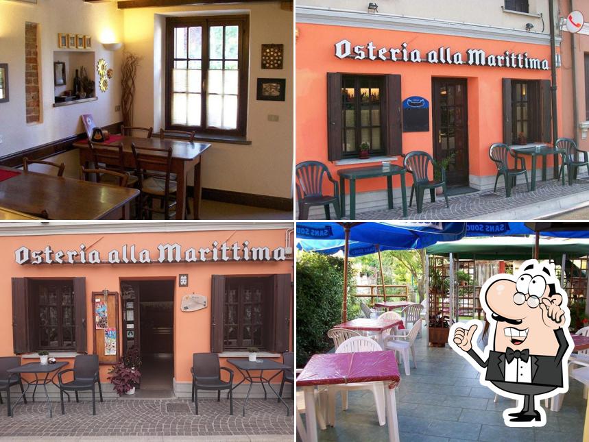 Découvrez l'intérieur de Osteria Alla Marittima