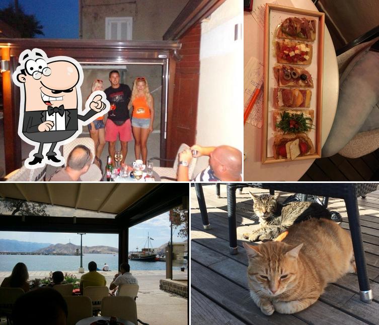 Small cafe waterfront