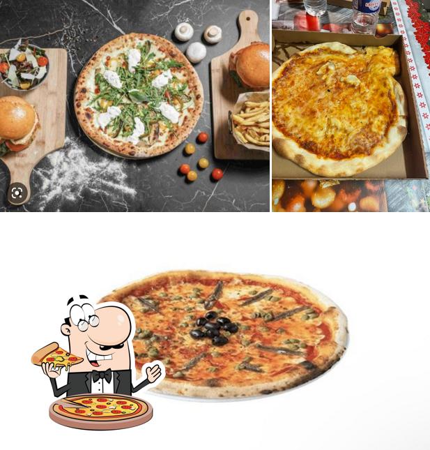 Essayez des pizzas à Al capone