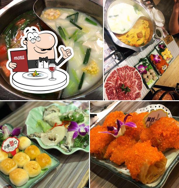 Блюда в "Ko Lau Wan Seafood Hot Pot Restaurant"