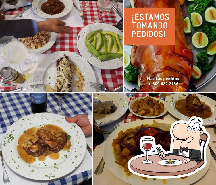 Еда в "Centro Asturiano"